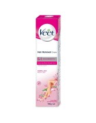 Veet Hair Removal Cream 5 In 1 Skin Benefits, 100g For Normal Skin (Body & Legs) With Lotus Milk & Jasmine Fragrance